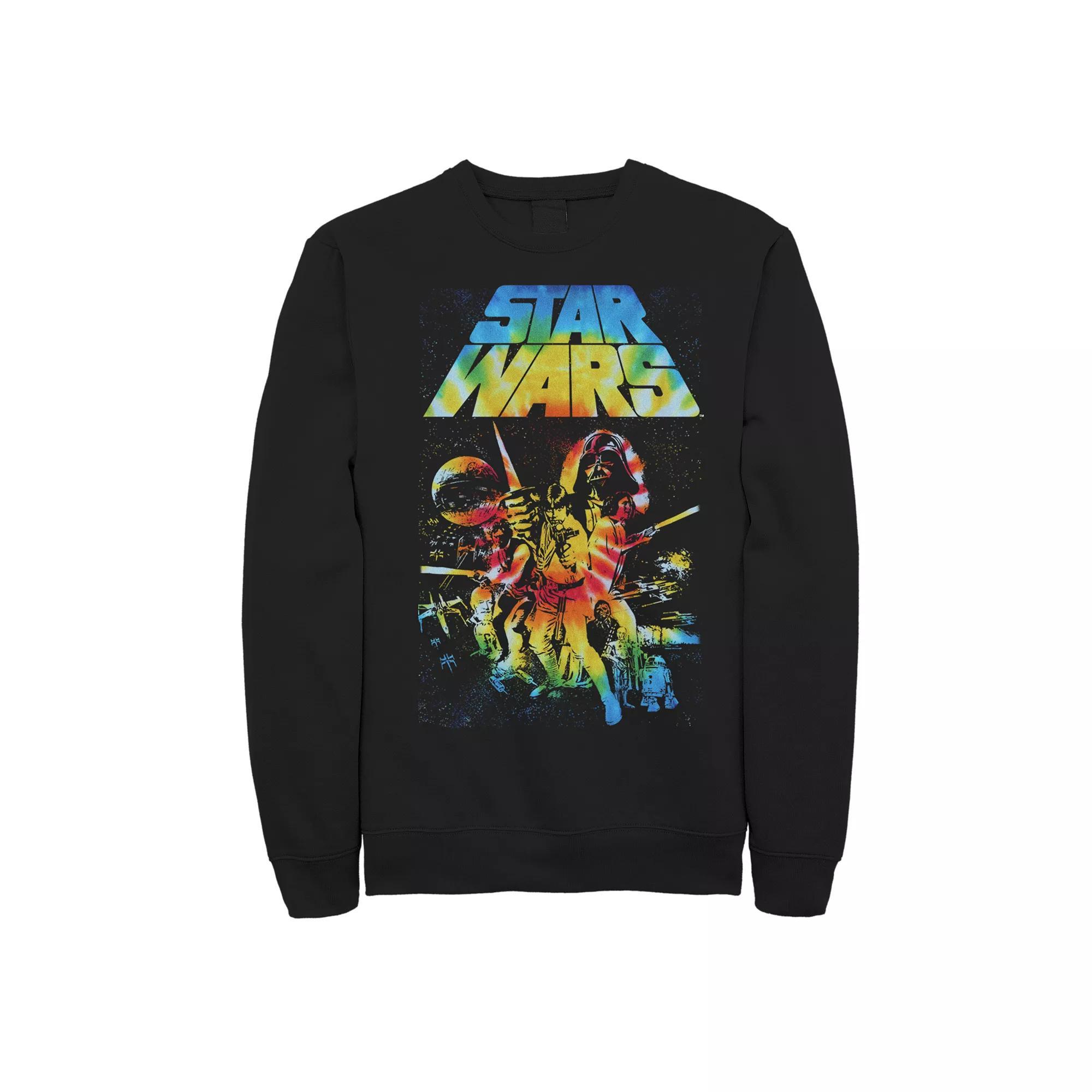 Men's Star Wars Space Cowboy Sweatshirt, Size: Medium, Black Product Image