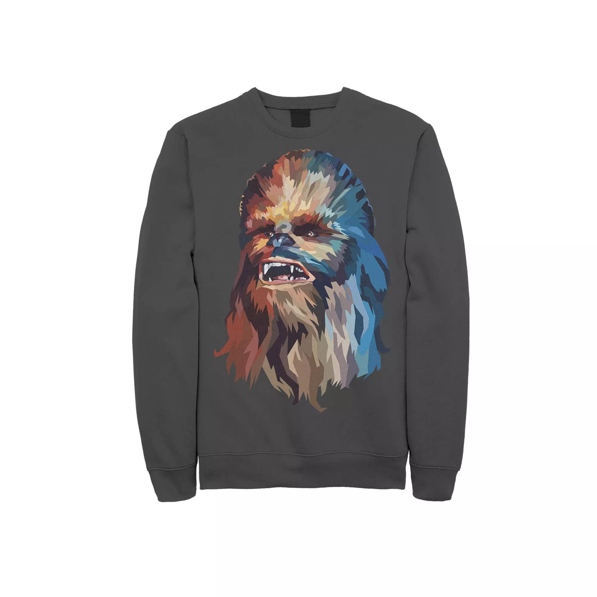 Mens Star Wars Chewbacca Art Sweatshirt Product Image
