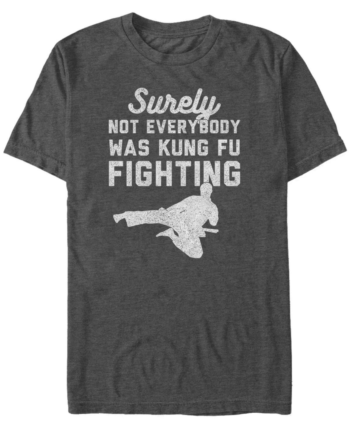 Men's Fifth Sun Jung Fu Text Tee, Size: XXL, Grey Heather Product Image