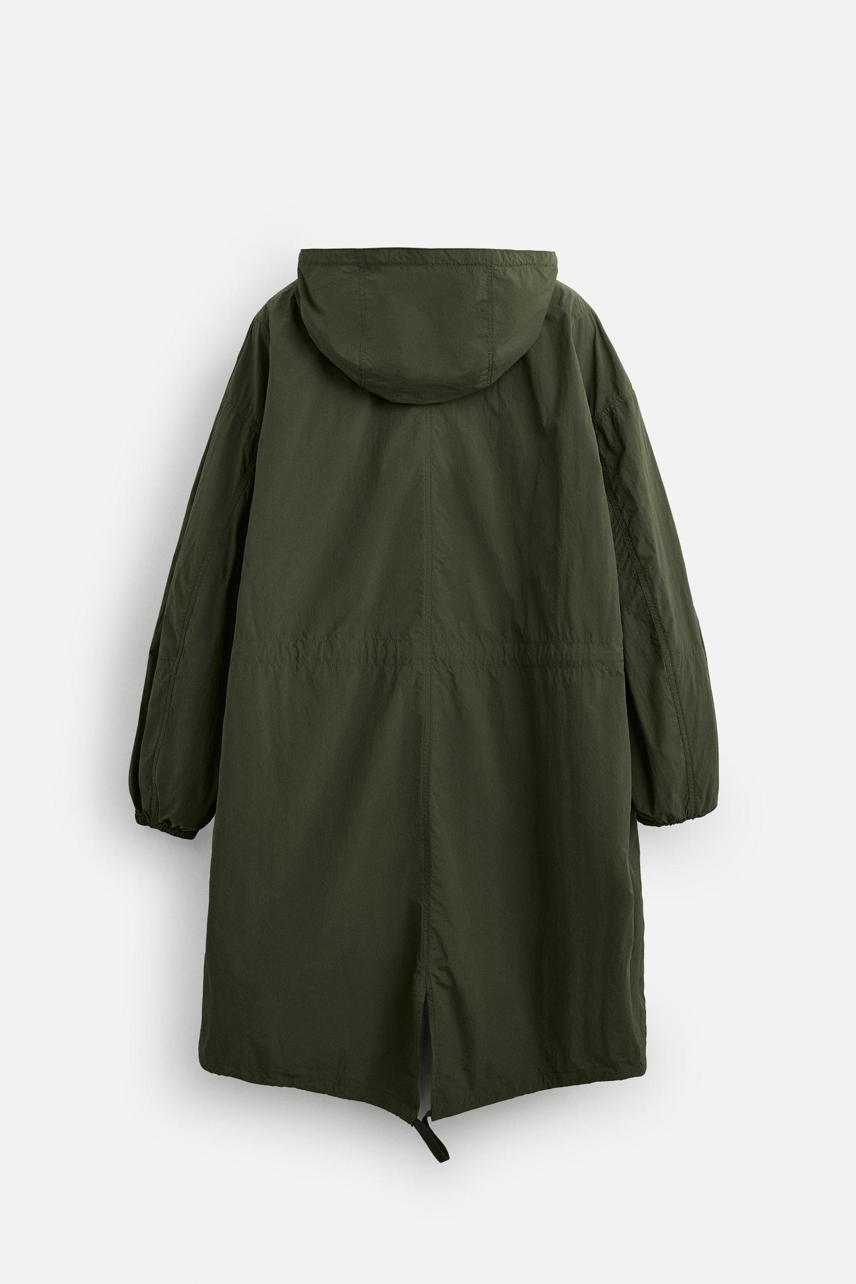 OVERSIZED FIT TECHNICAL PARKA Product Image
