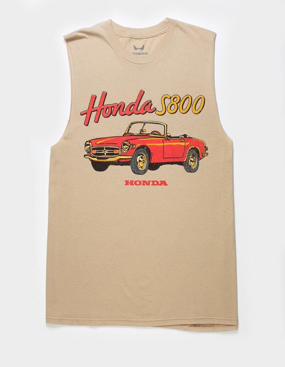 HONDA Pinnacle Mens Muscle Tee - SAND Product Image