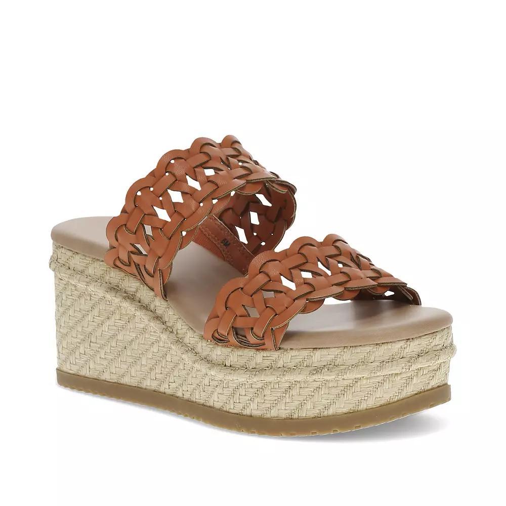 Baretraps Skylar Women's Wedge Sandals, Size: 9, Orange Aid Product Image