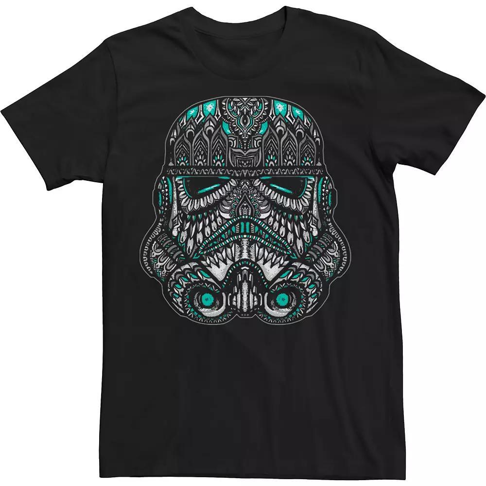 Big & Tall Star Wars Trooper Head Tee, Men's, Size: XL Tall, Black Product Image