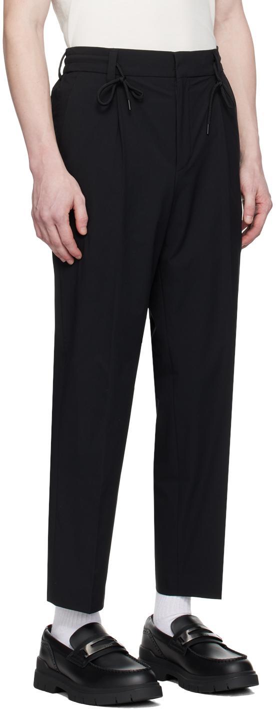 HUGO BOSS Black Slim-fit Trousers In Black 002 Product Image