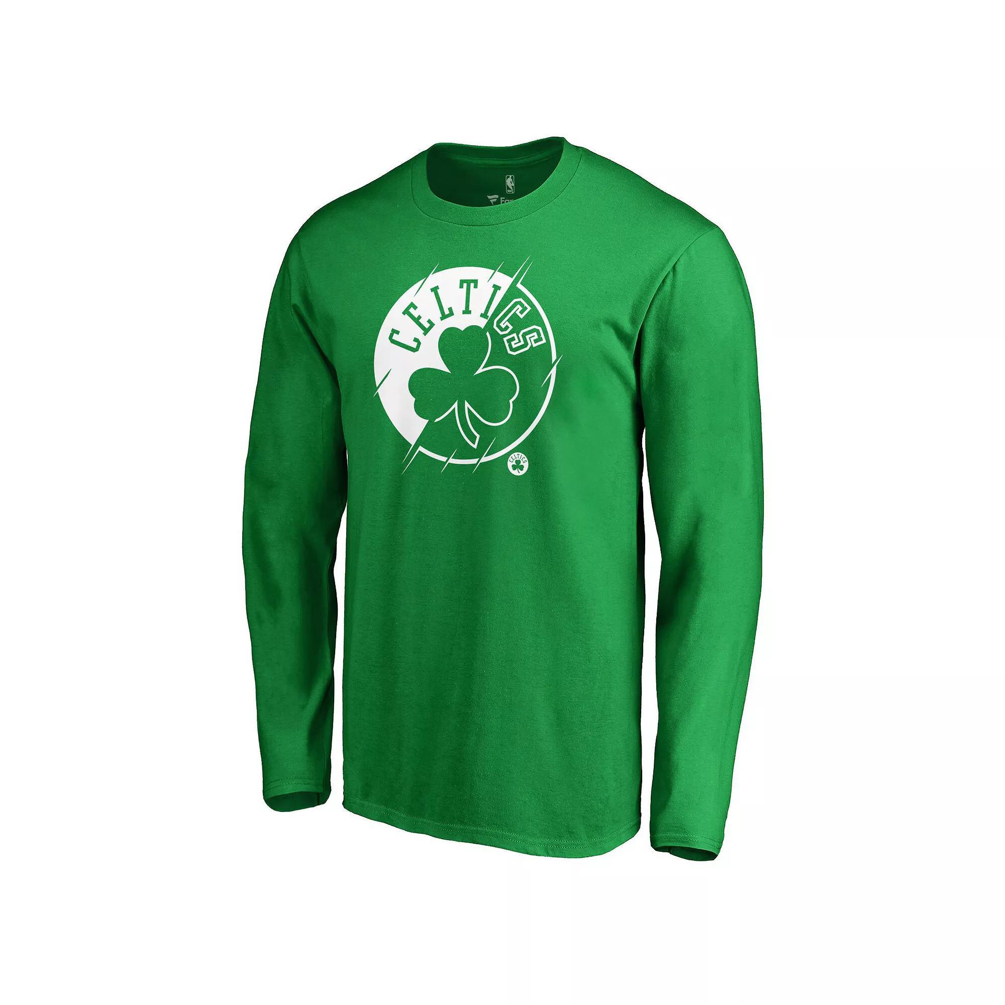 Men's Kelly Green Boston Celtics X-Ray Long Sleeve T-Shirt, Size: 4XL Product Image