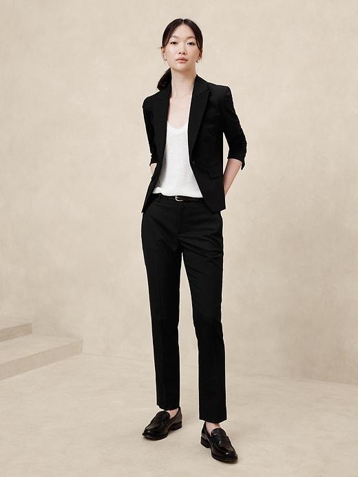 Ryan Curvy Stretch Twill Straight Pant Product Image