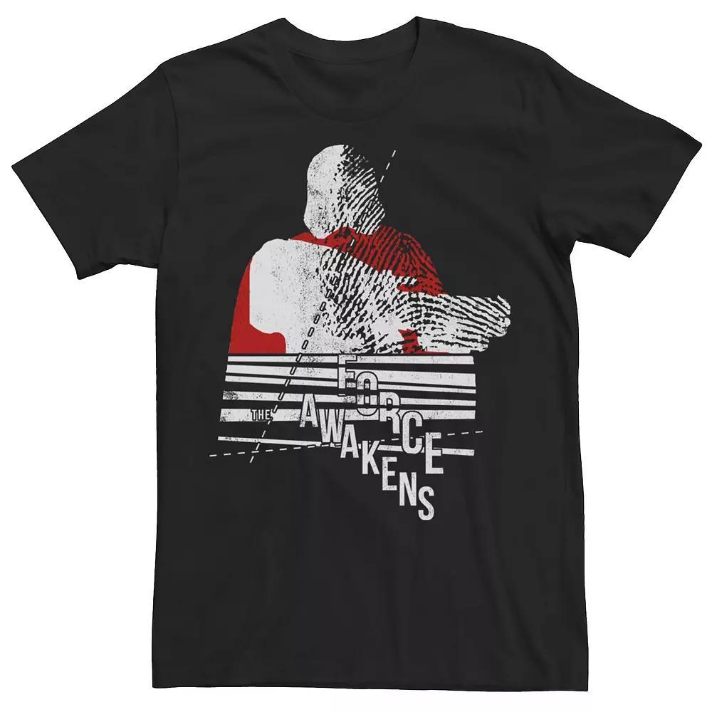 Men's Star Wars The Force Awakens Captain Phasma Prints Tee, Size: Medium, Black Product Image