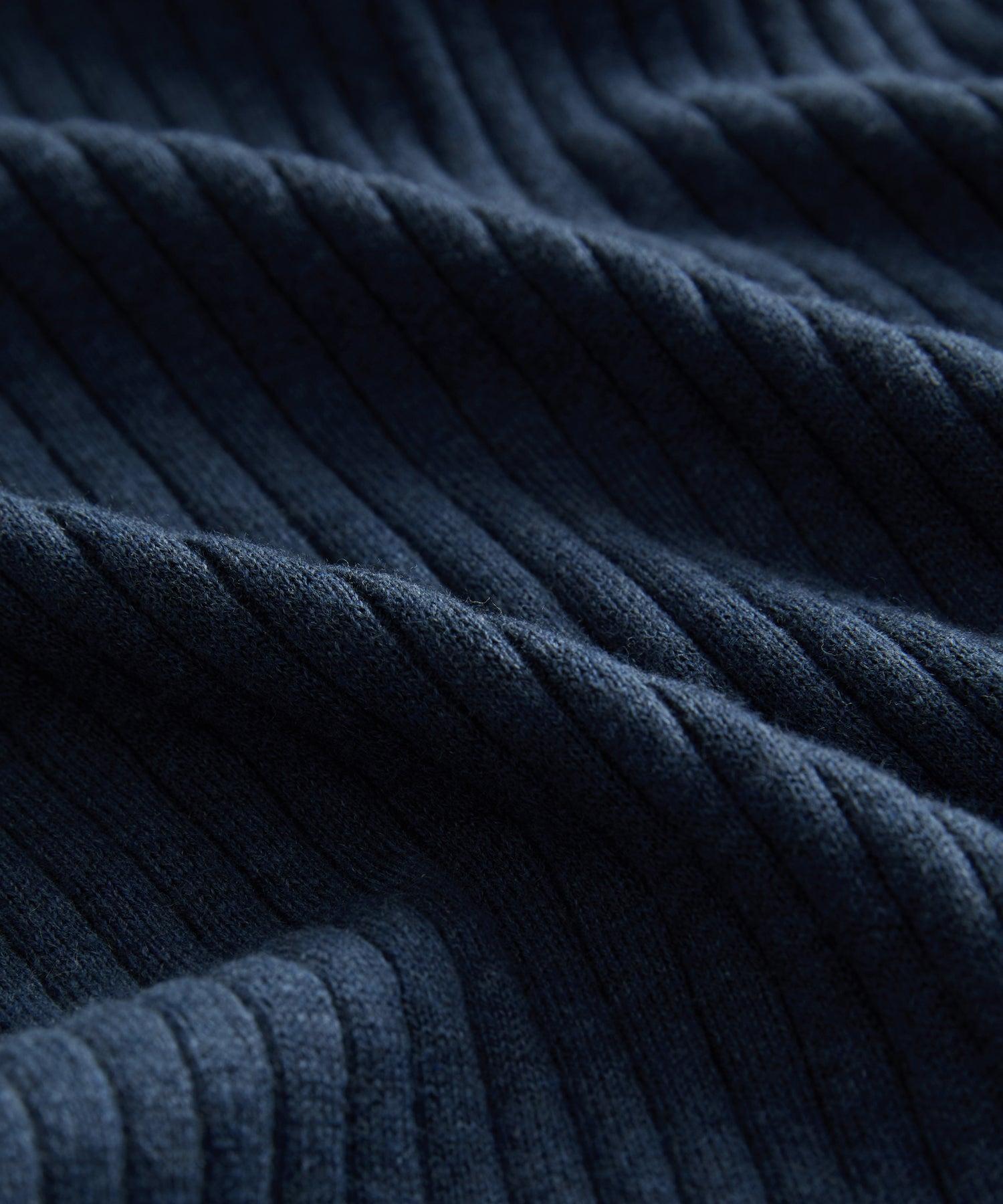 Slim Cotton-Cashmere Sweater Polo Product Image