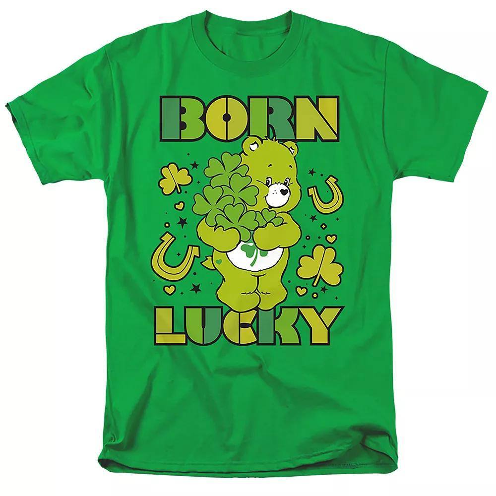 Men's Care Bears Good Luck Bear Tee, Size: XXL, Open Gray Product Image