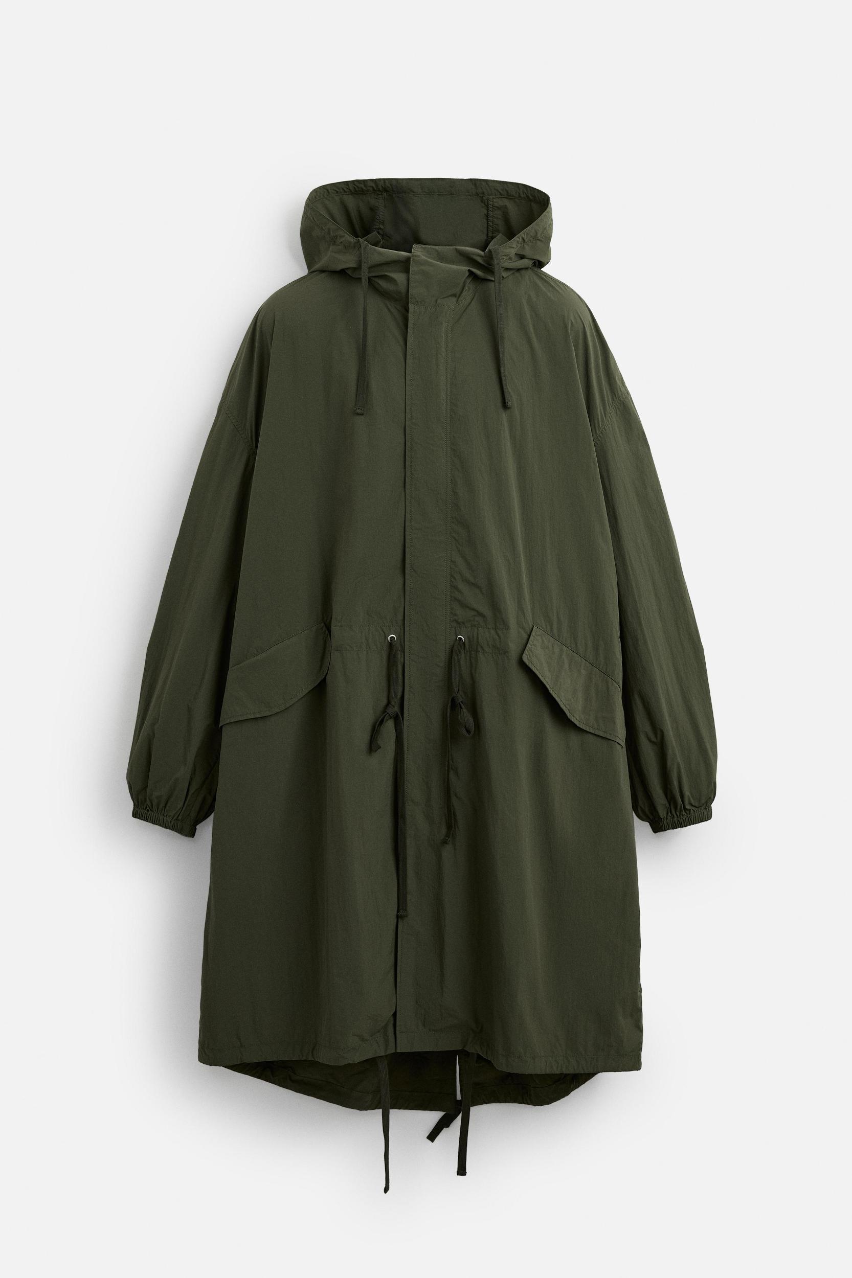 OVERSIZED FIT TECHNICAL PARKA Product Image
