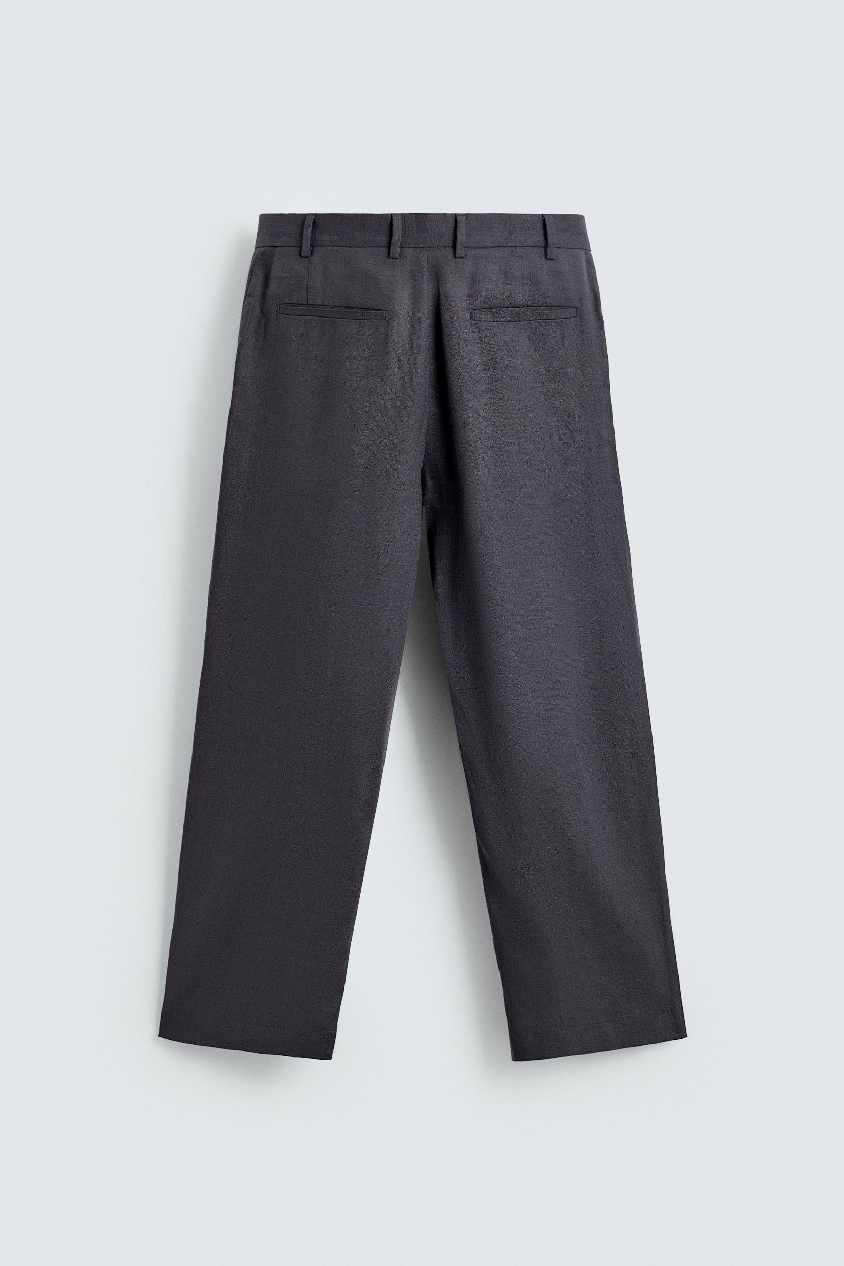 100% LINEN SUIT PANTS Product Image