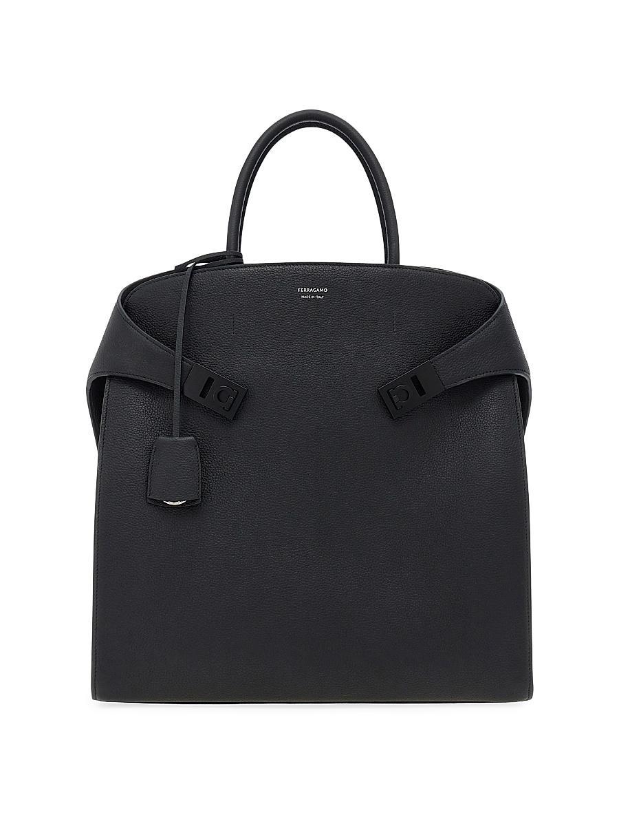 Mens Hug Leather Tote Bag Product Image