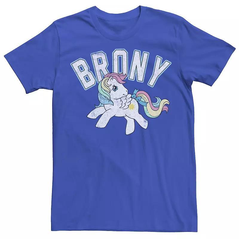 Men's My Little Pony Brony Collegiate Style Tee, Size: XS, Royal Product Image
