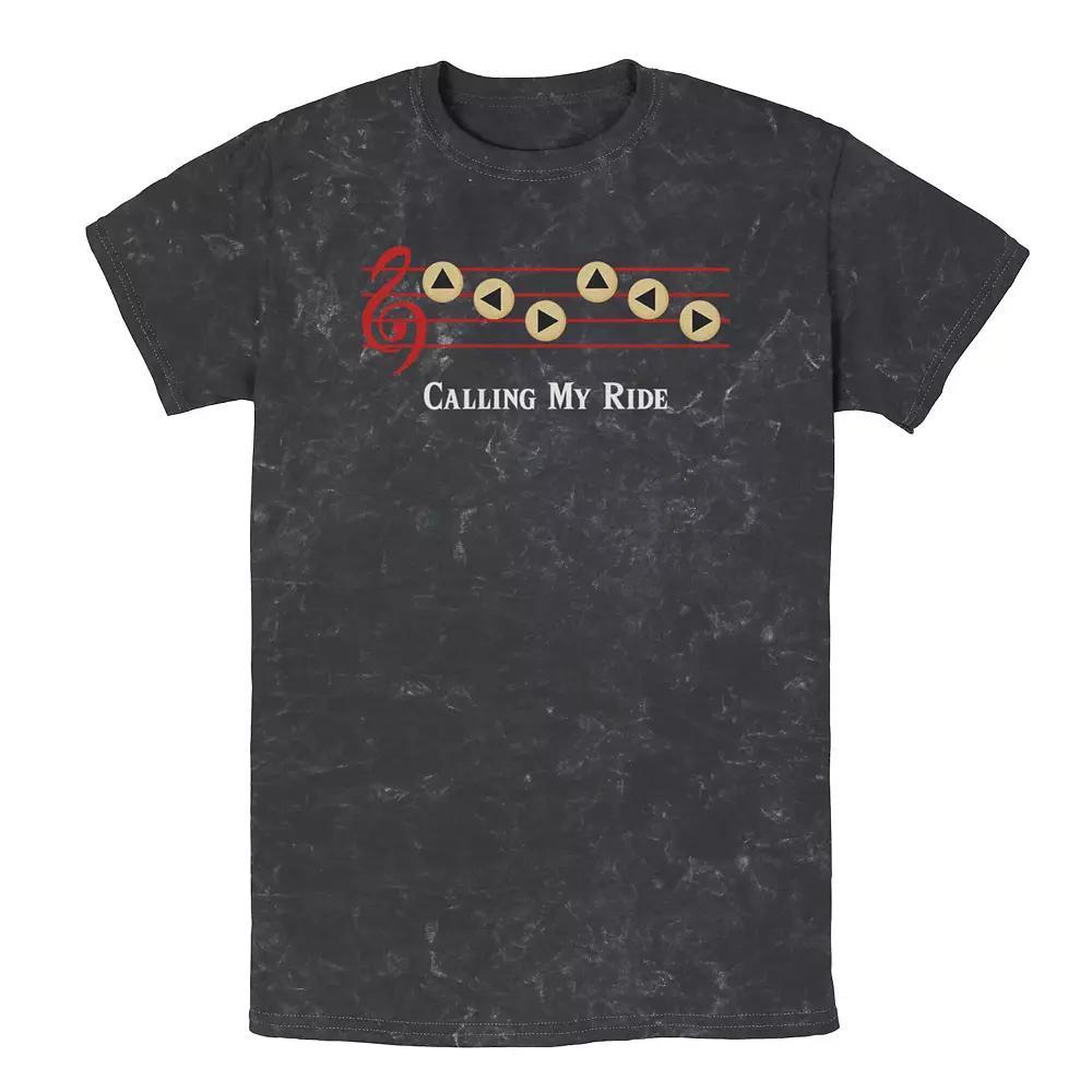 Men's Scooby-Doo Scoobynatural Mystery Machine & Baby Tee, Size: Large, Black Product Image