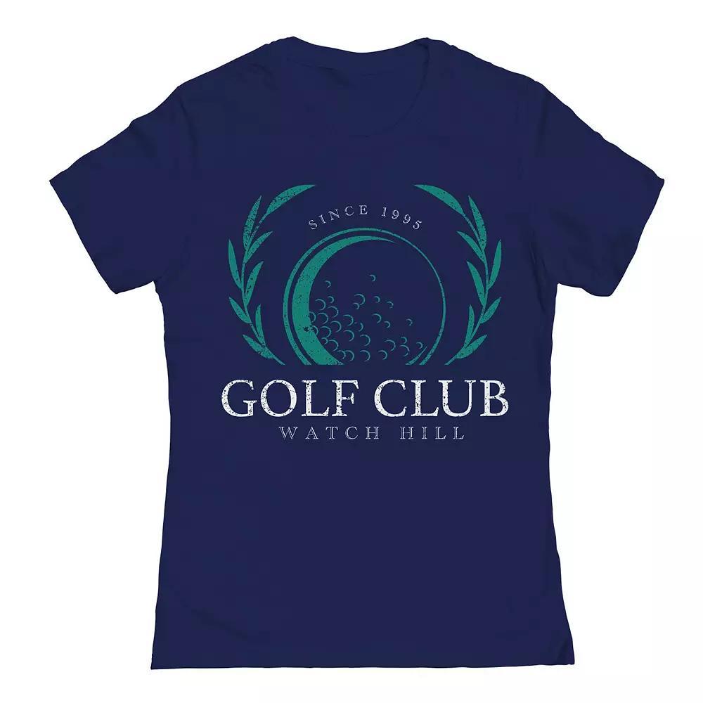 Junior's Watch Hill Golf 1 Womens Graphic Tee, Girl's, Size: Large, Blue Product Image