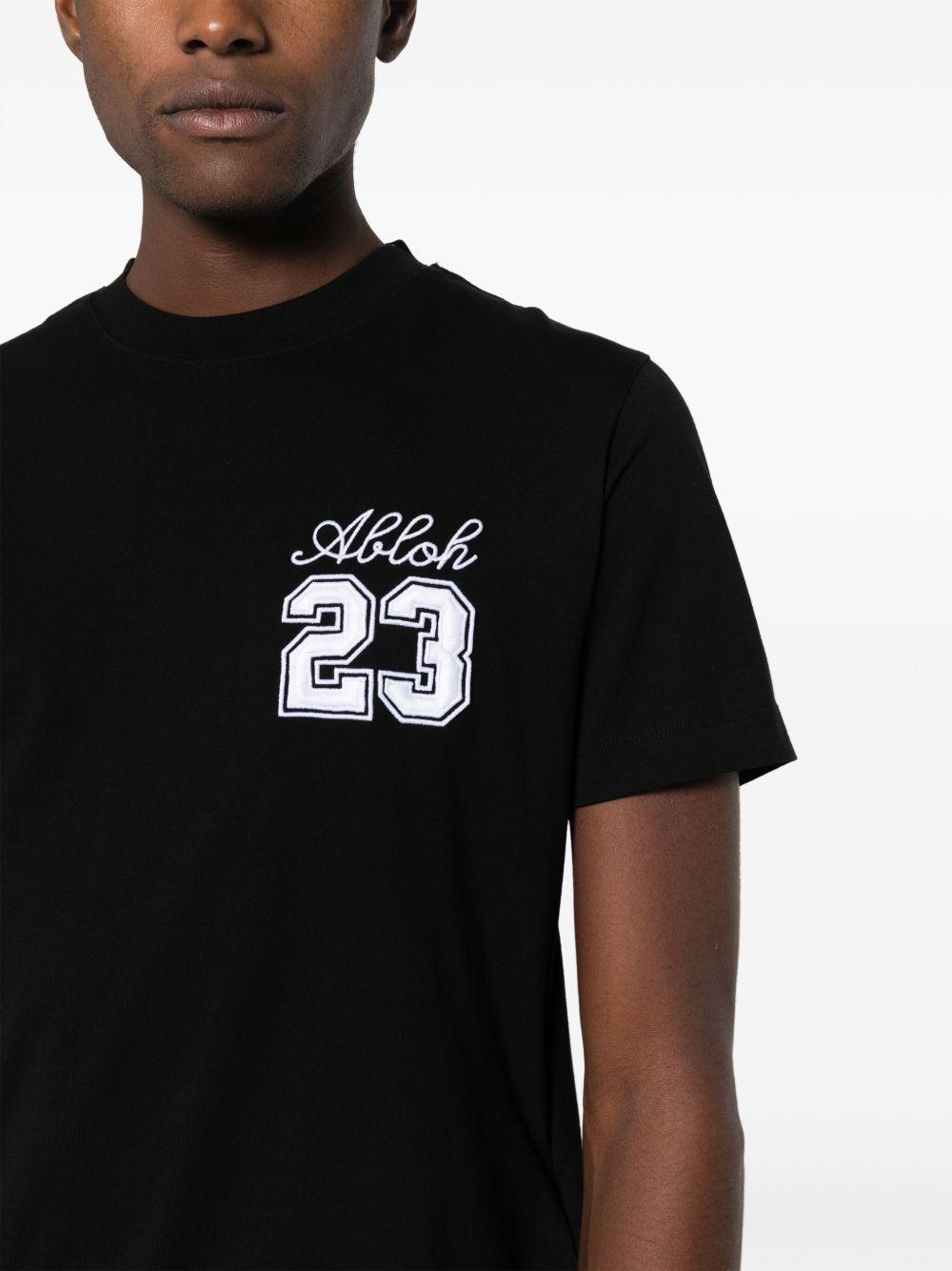 23 embroidered T-shirt Product Image