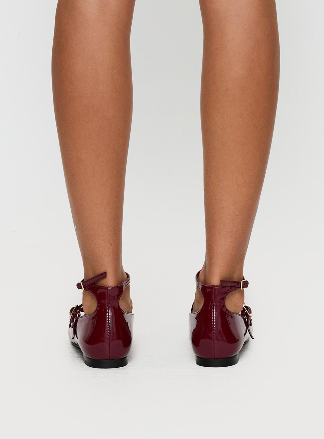 Zumma Flats Patent Cherry Product Image