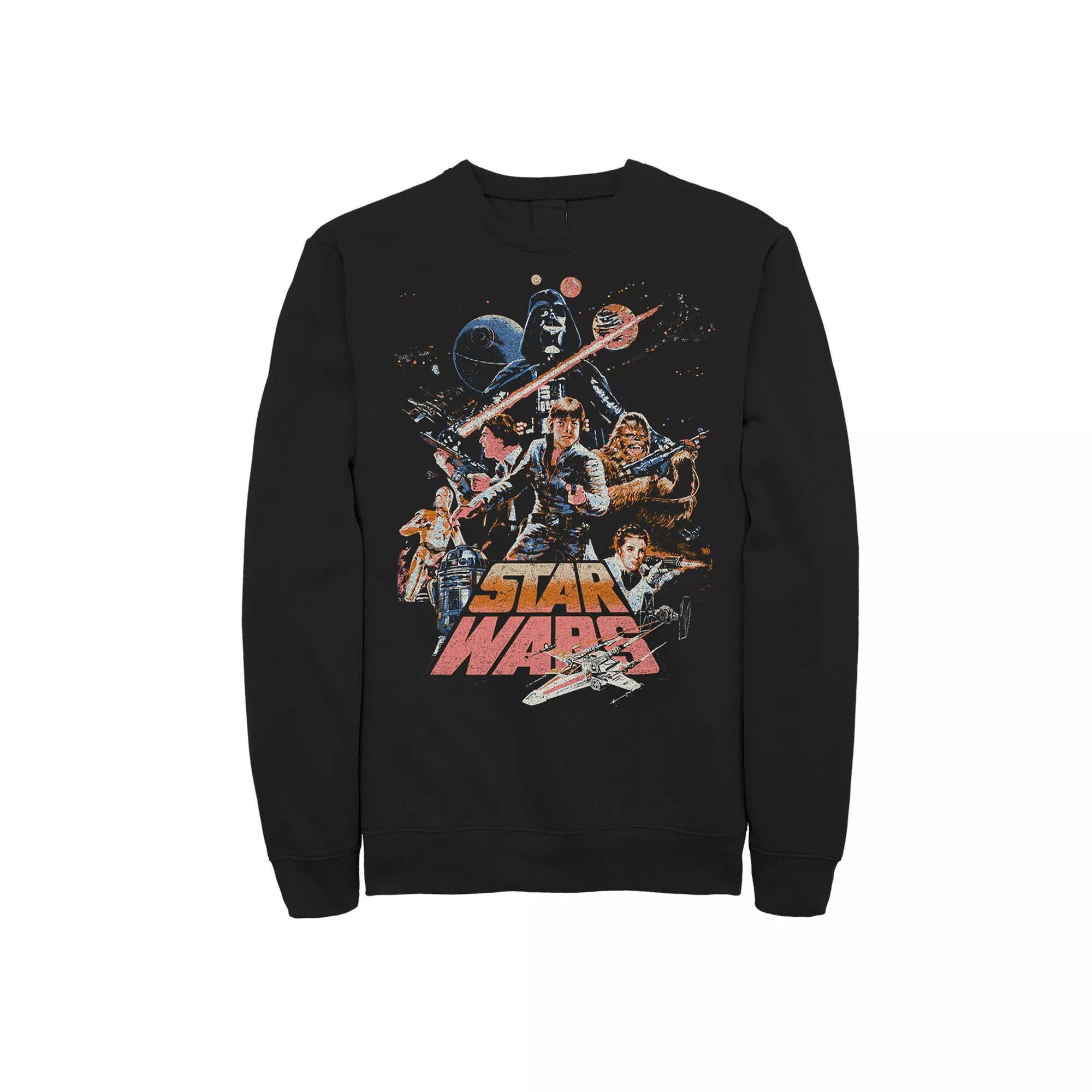 Men's Polygon Sasquatch Line Art Portrait Fleece, Size: XXL, Black Product Image