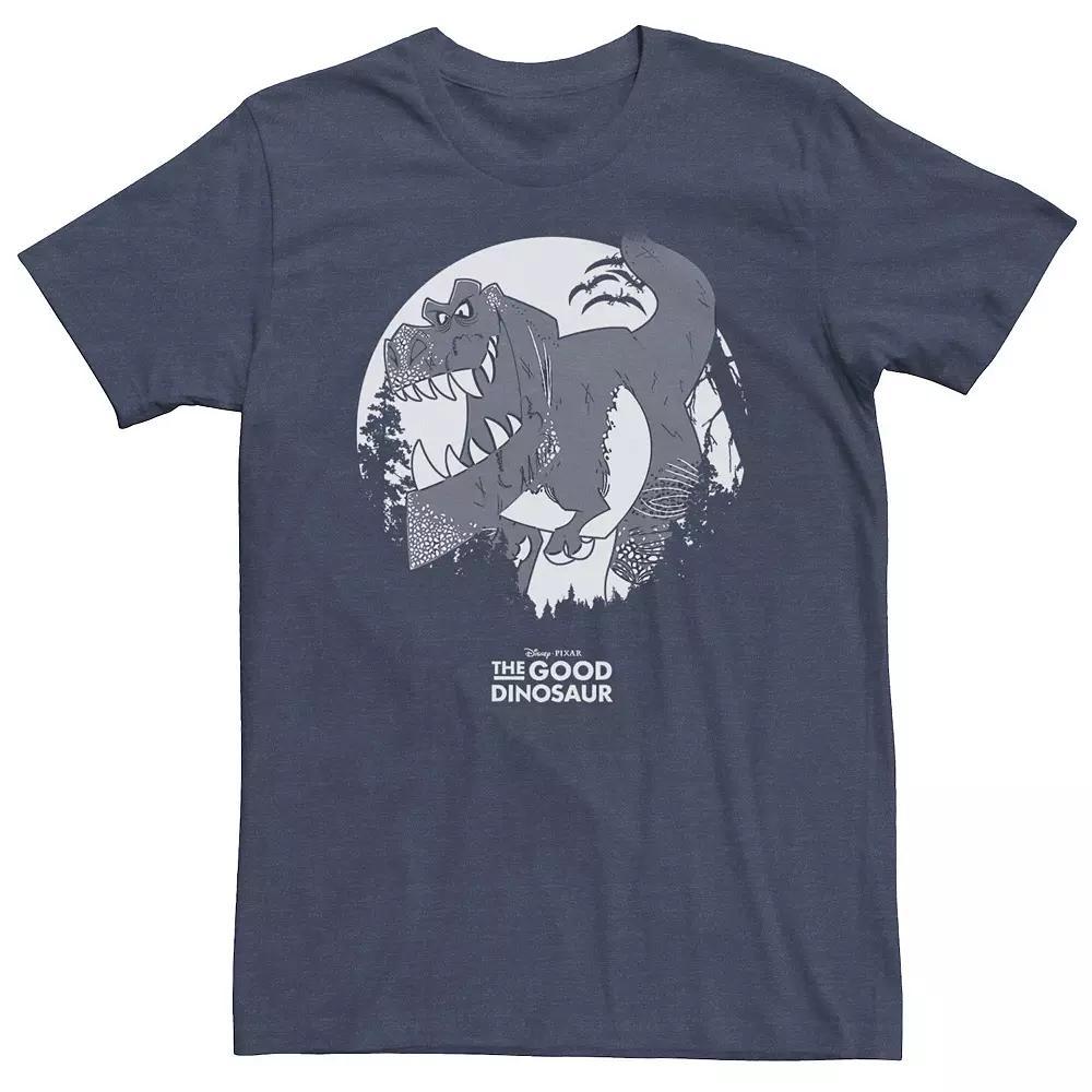 Big & Tall Disney / Pixar The Good Dinosaur In The Clouds Tee, Men's, Size: 4XLT, Navy Grey Product Image