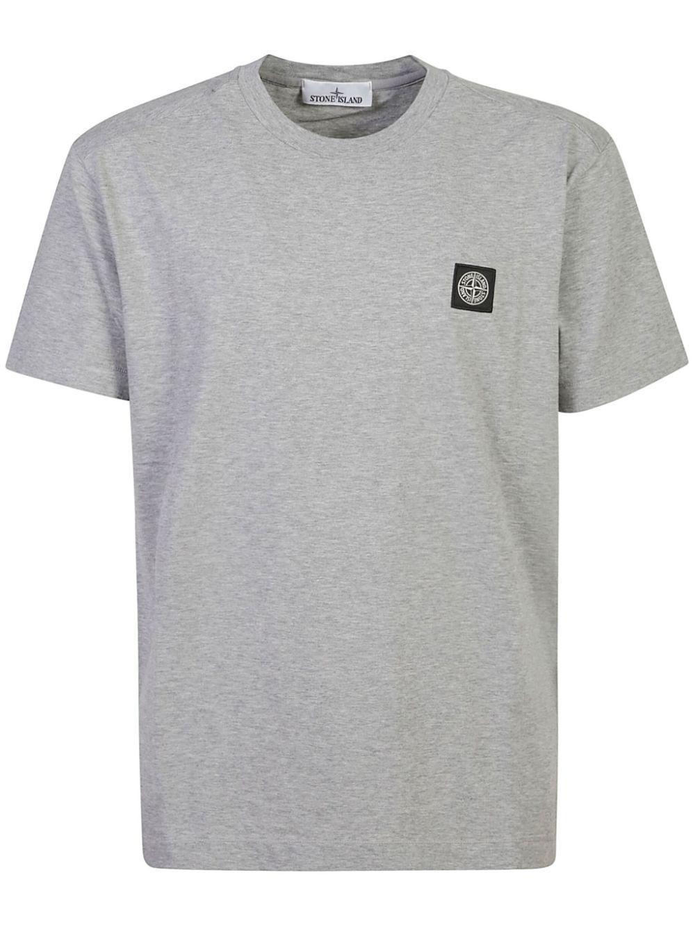 STONE ISLAND T-shirts In Grey Product Image