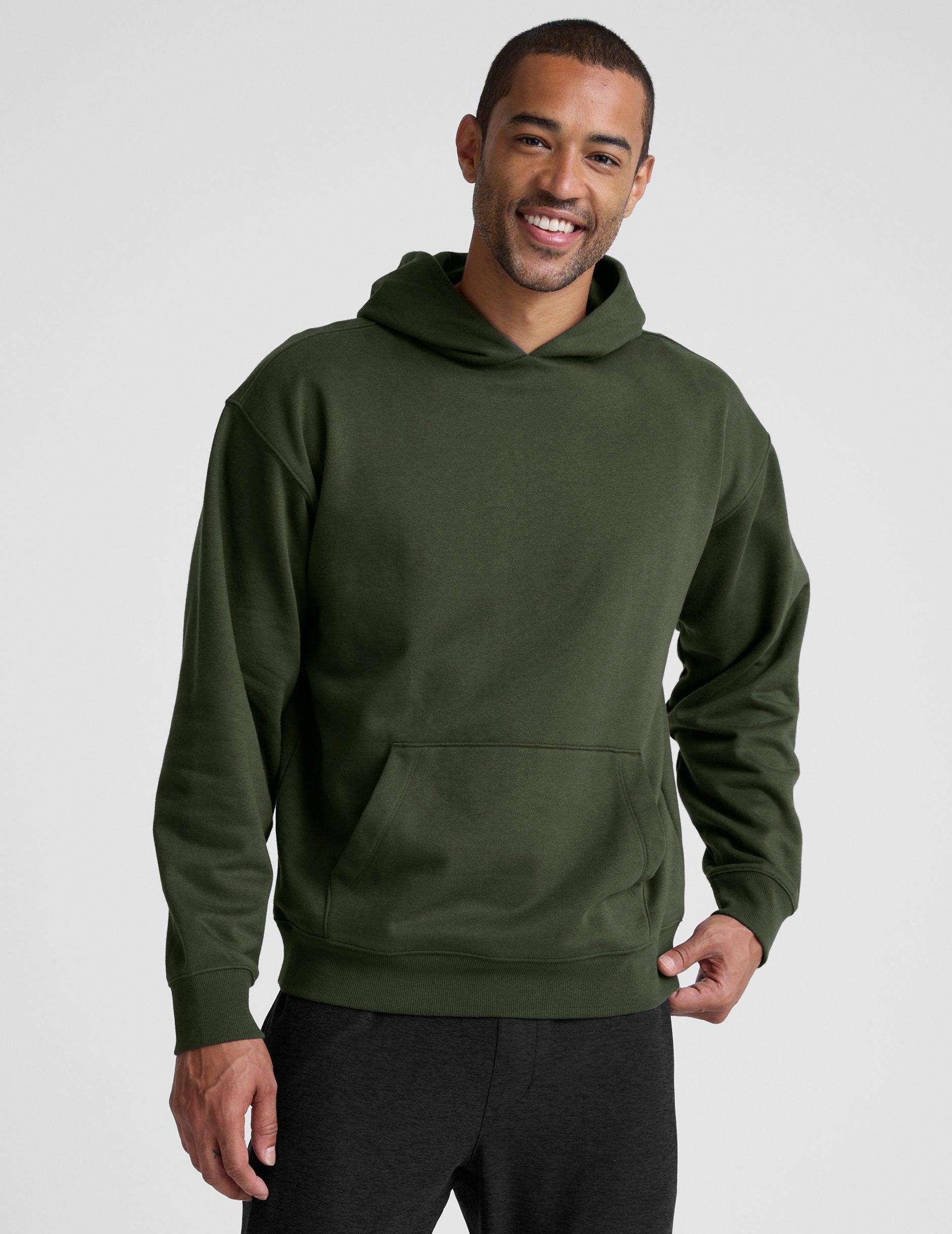 Classic Fleece Men's Hoodie Male Product Image