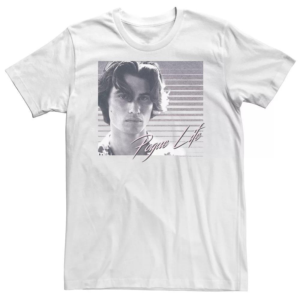 Big & Tall Netflix Outer Banks John B Pogue Life Tee, Men's, Size: XL Tall, White Product Image