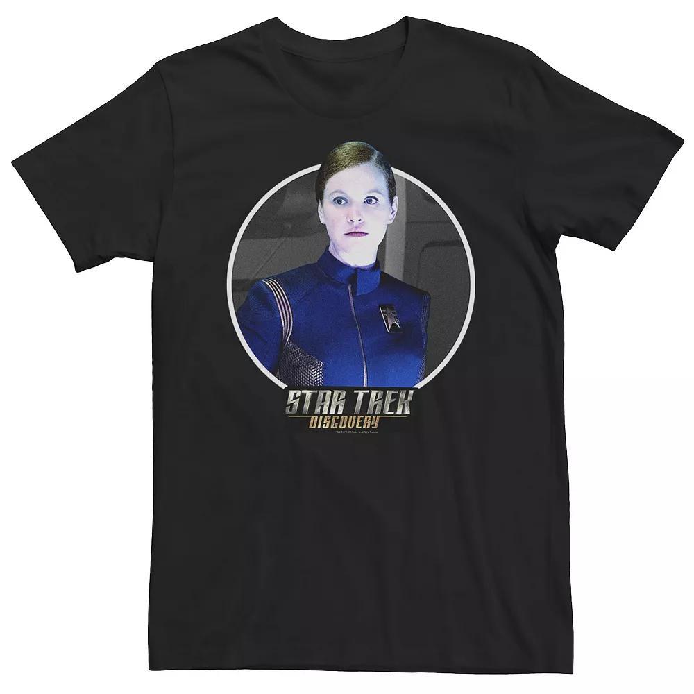 Big & Tall Star Trek Discovery Tilly Circle Badge Tee, Men's, Size: Large Tall, Black Product Image