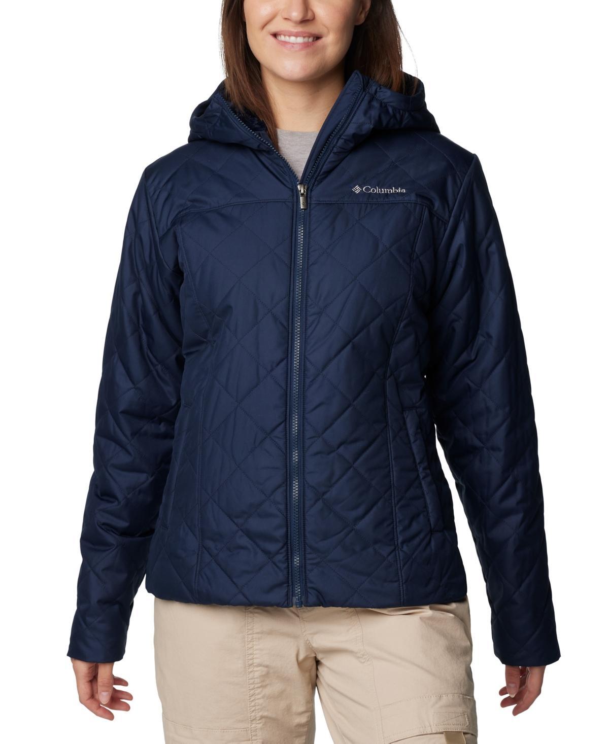 Women's Columbia Copper Crest II Hooded Jacket, Size: XXL, Serenity Product Image