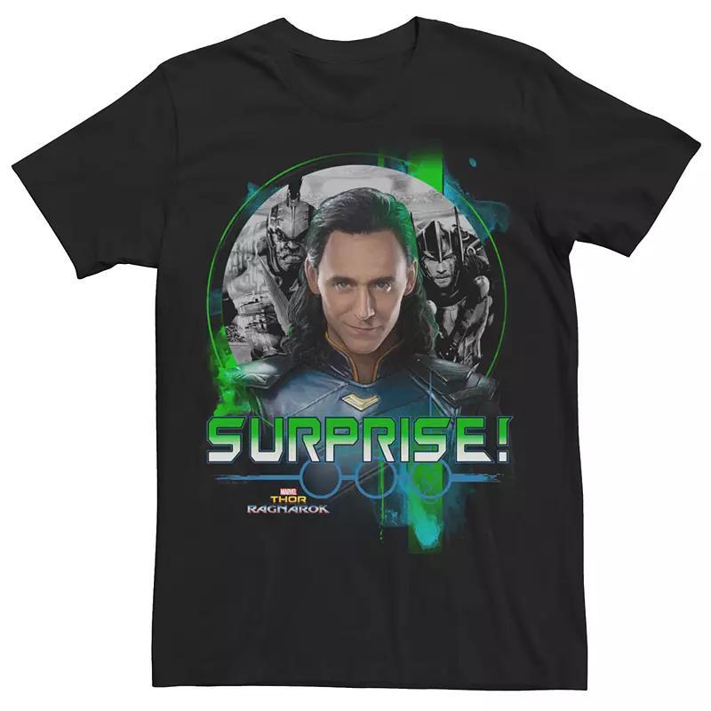 Men's Marvel Thor Ragnarok Loki Returns Graphic Tee, Size: XL, Black Product Image