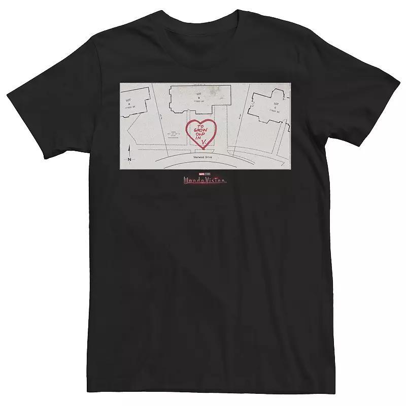 Disney's Snow White Men's Pixel Dwarf Tee, Size: XXL, Red Product Image
