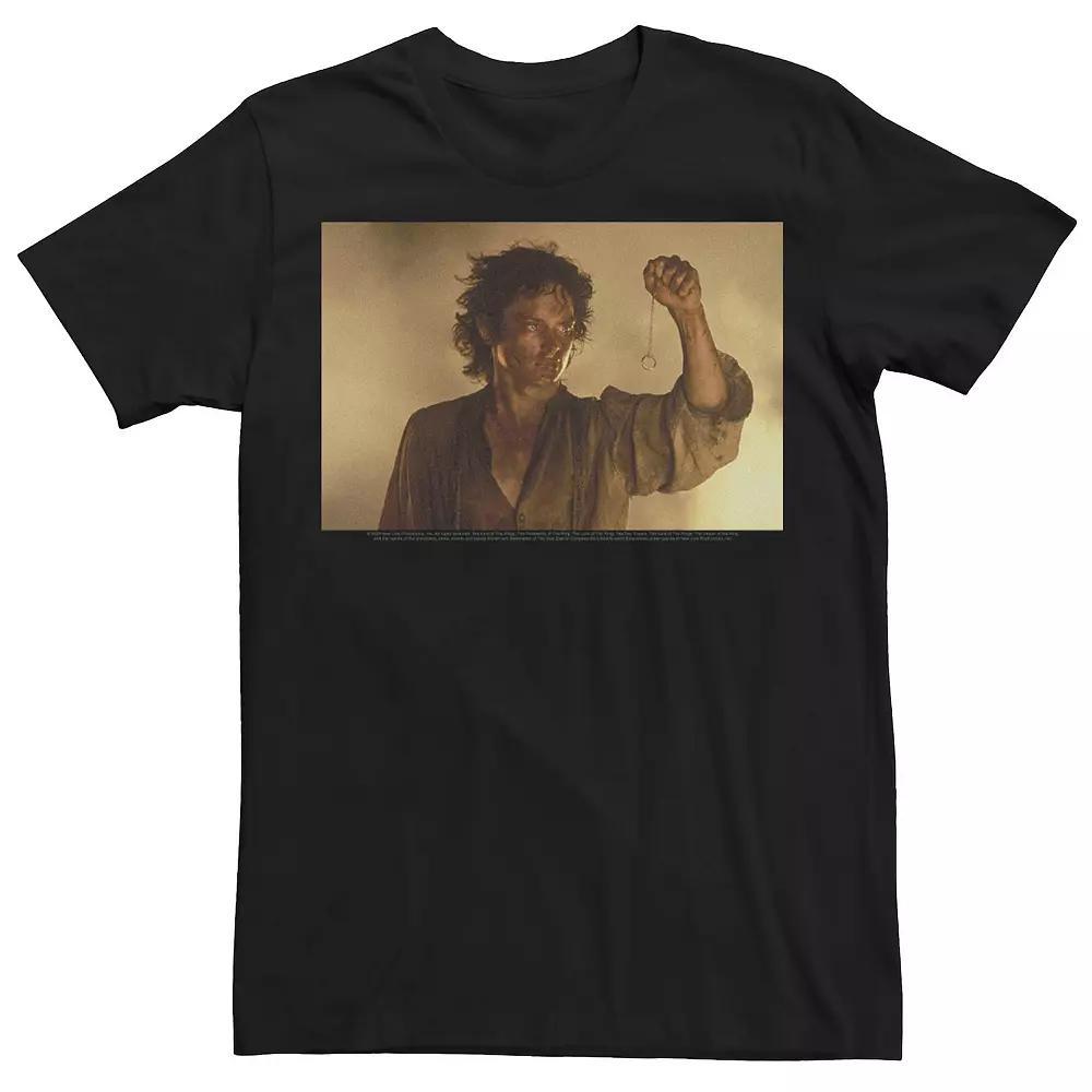 Men's Star Wars The Mandalorian Grogu In Flying Pod Graphic Tee, Size: Large, Black Product Image