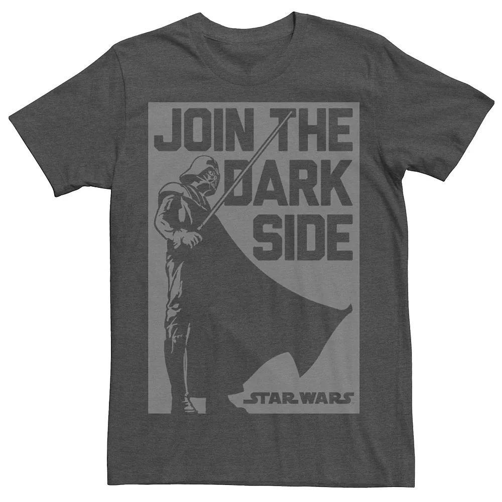 Men's Star Wars Darth Vader Join The Dark Side Tee, Size: XXL, Grey Heather Product Image