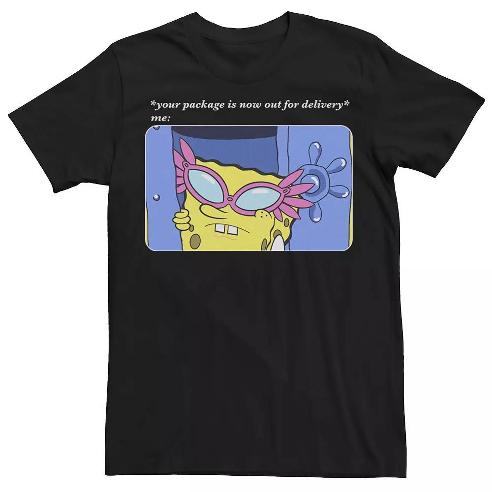 Men's DC Comics Batman Comic Cover Logo Tee, Size: Large, Blue Product Image