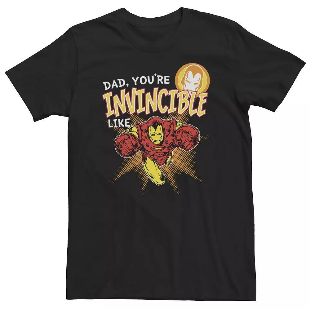 Big & Tall Marvel WandaVision Monica Rambeau Glow Tee, Men's, Size: XL Tall, Black Product Image