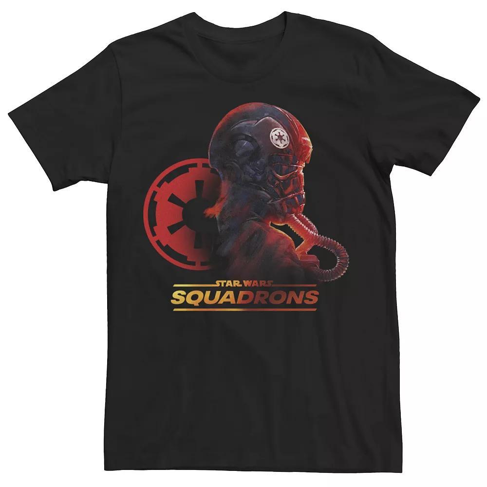 Men's Star Wars: Squadrons Imperial Pilot Logo Tee, Size: Large, Black Product Image