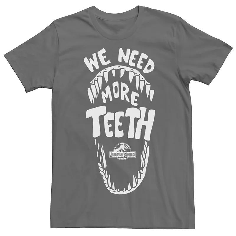 Men's Jurassic World We Need More th Graphic Tee, Size: Medium, Kelly Grey Product Image