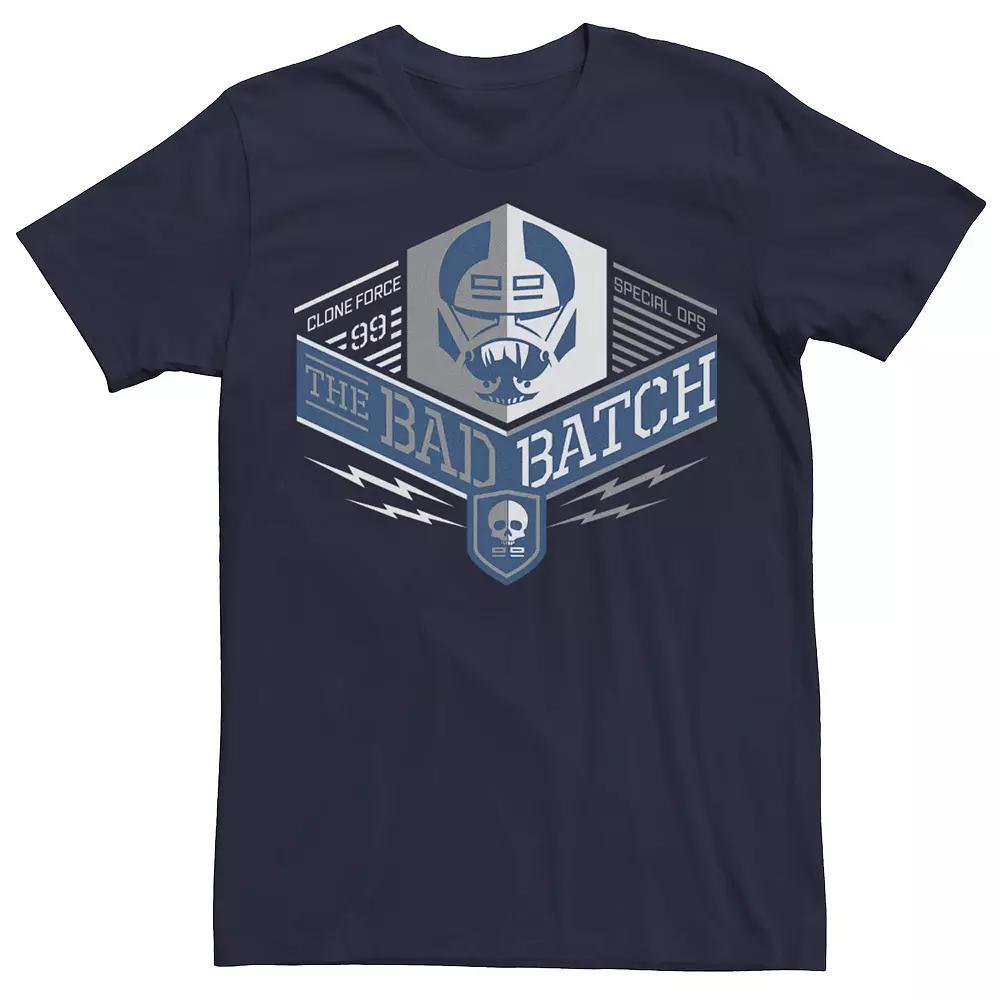 Men's Star Wars The Bad Batch Special Ops Logo Tee, Size: Small, Blue Product Image