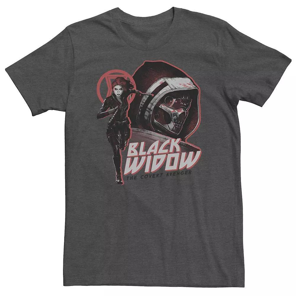 Big & Tall Marvel WandaVision Text Stack Portrait Tee, Mens Product Image