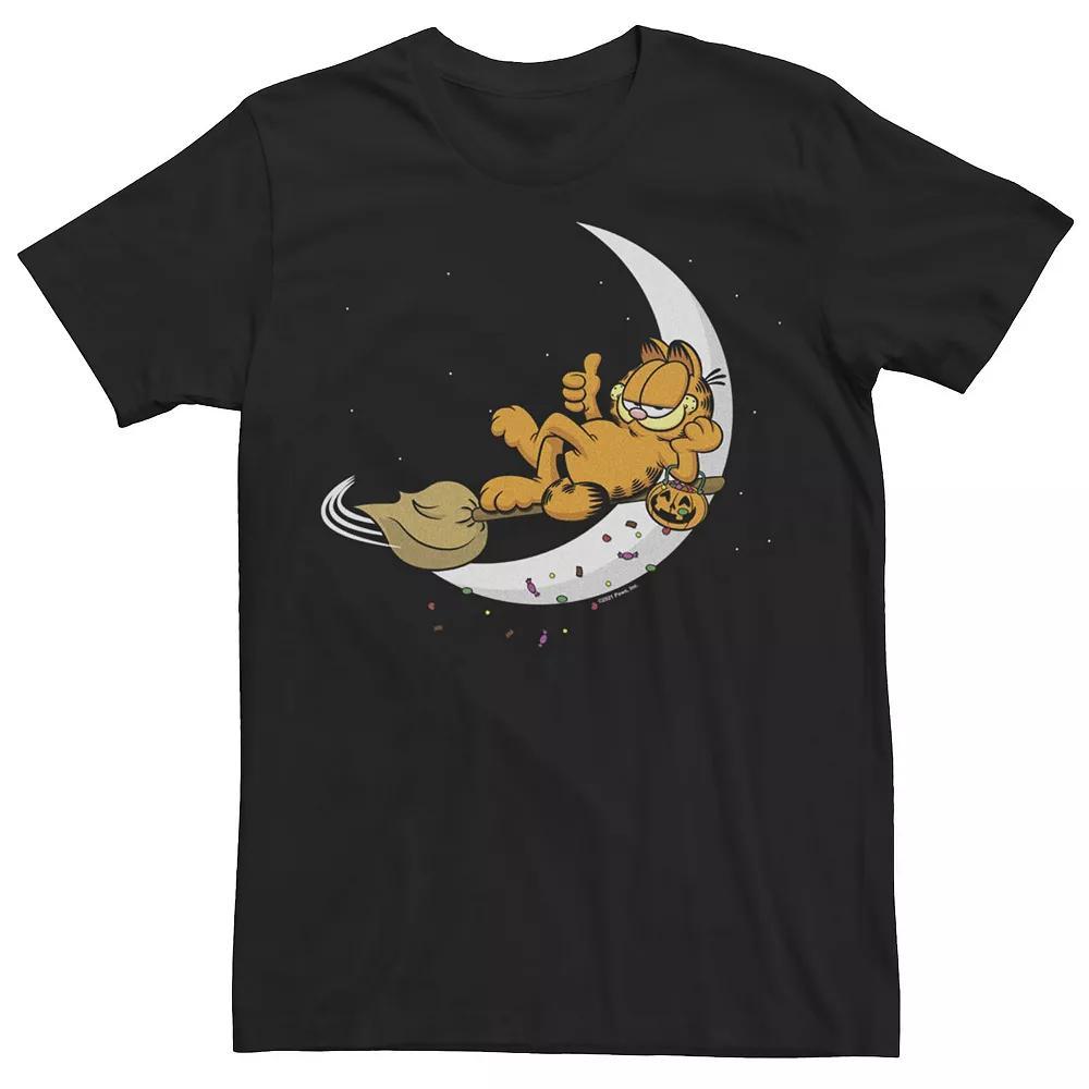 Men's Garfield Halloween Night Success Tee, Size: XL, Black Product Image