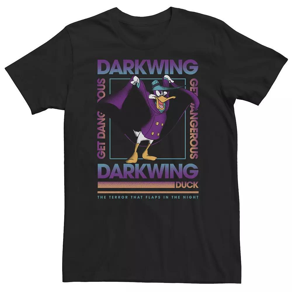 Big & Tall Disney Peter Pan Mermaid Lagoon Gradient Tee, Men's, Size: 3XL Tall, Black Product Image