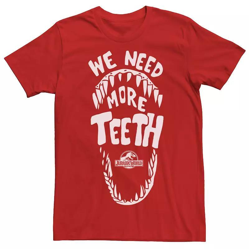 Men's Jurassic World We Need More th Graphic Tee, Size: Medium, Kelly Grey Product Image