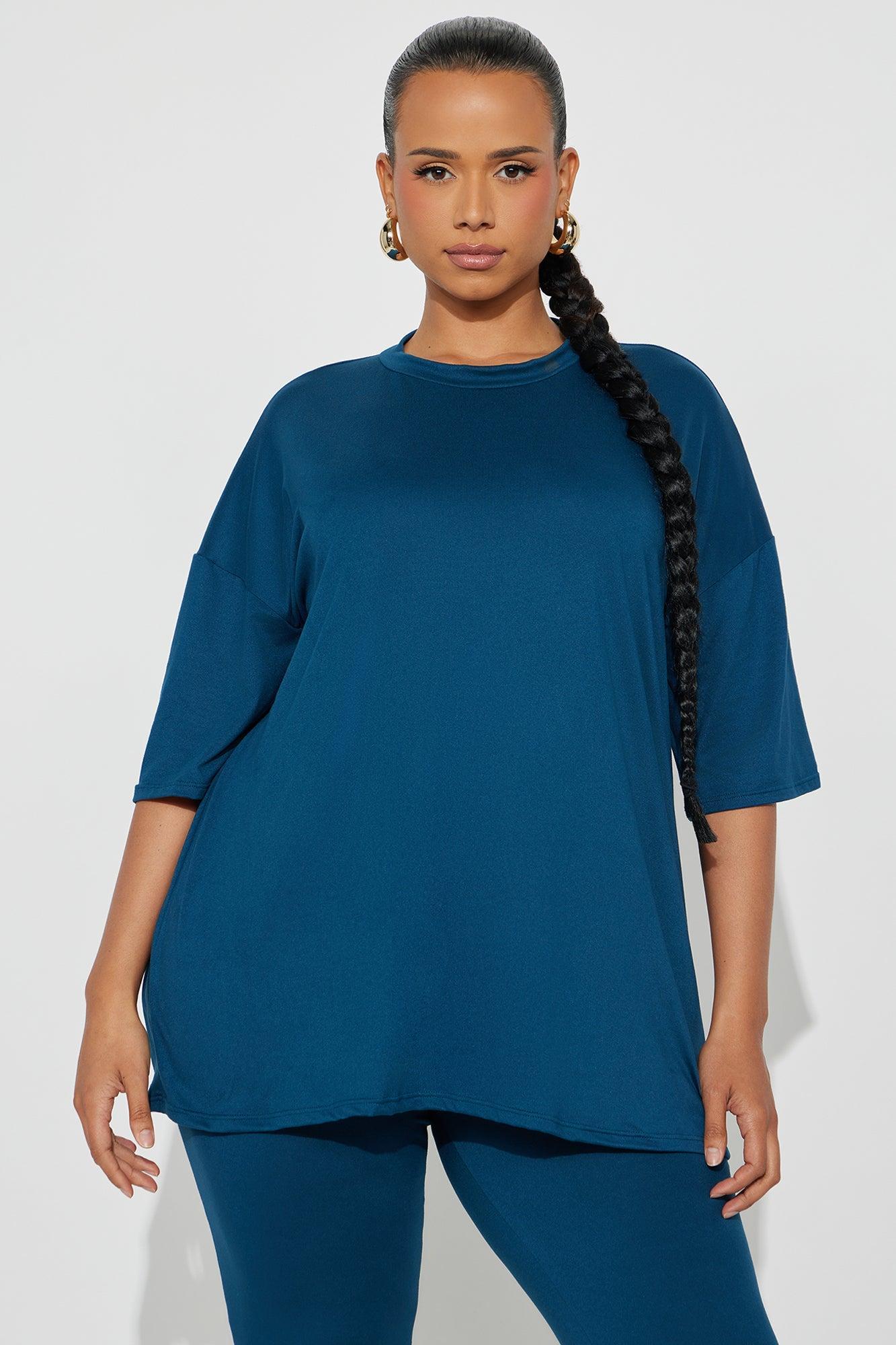 Weekend Vibes Capri Set - Teal Product Image