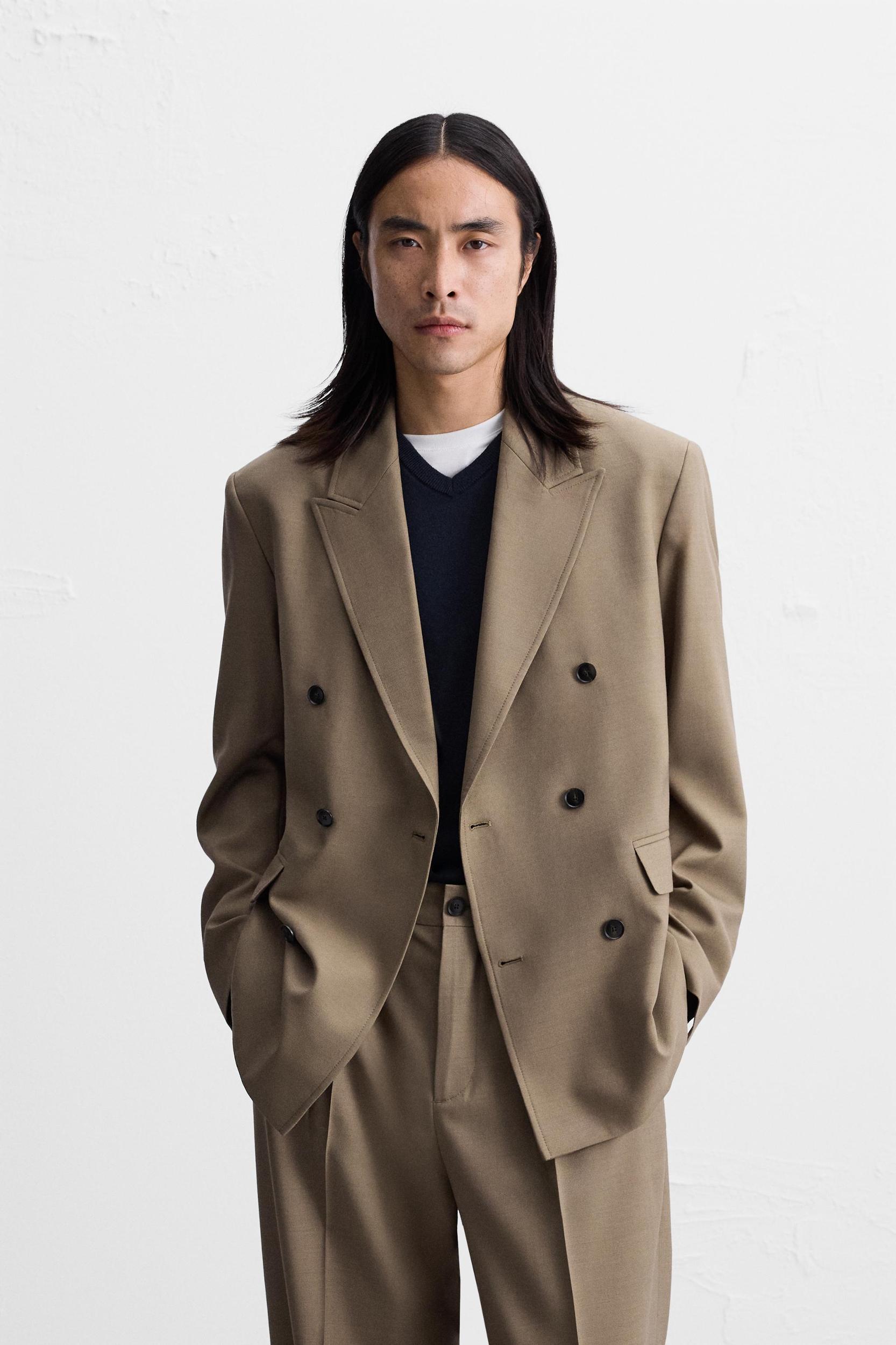 DOUBLE BREASTED SUIT JACKET Product Image