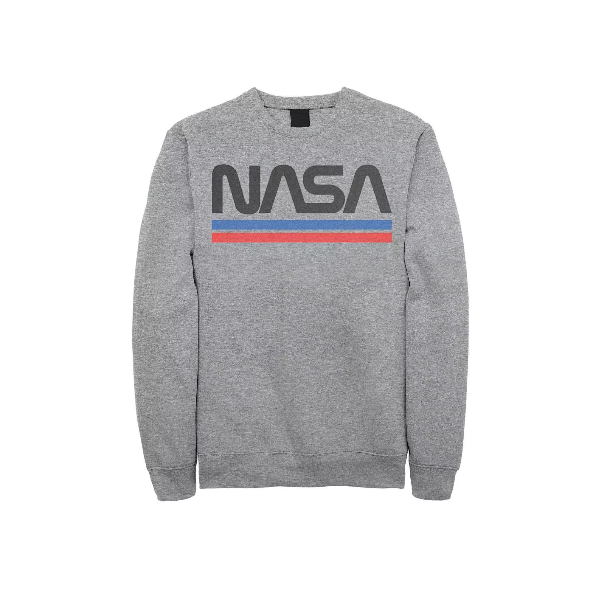 Men's Jurassic Park Floral Circle Logo Sweatshirt, Size: Medium, Grey Heather Product Image