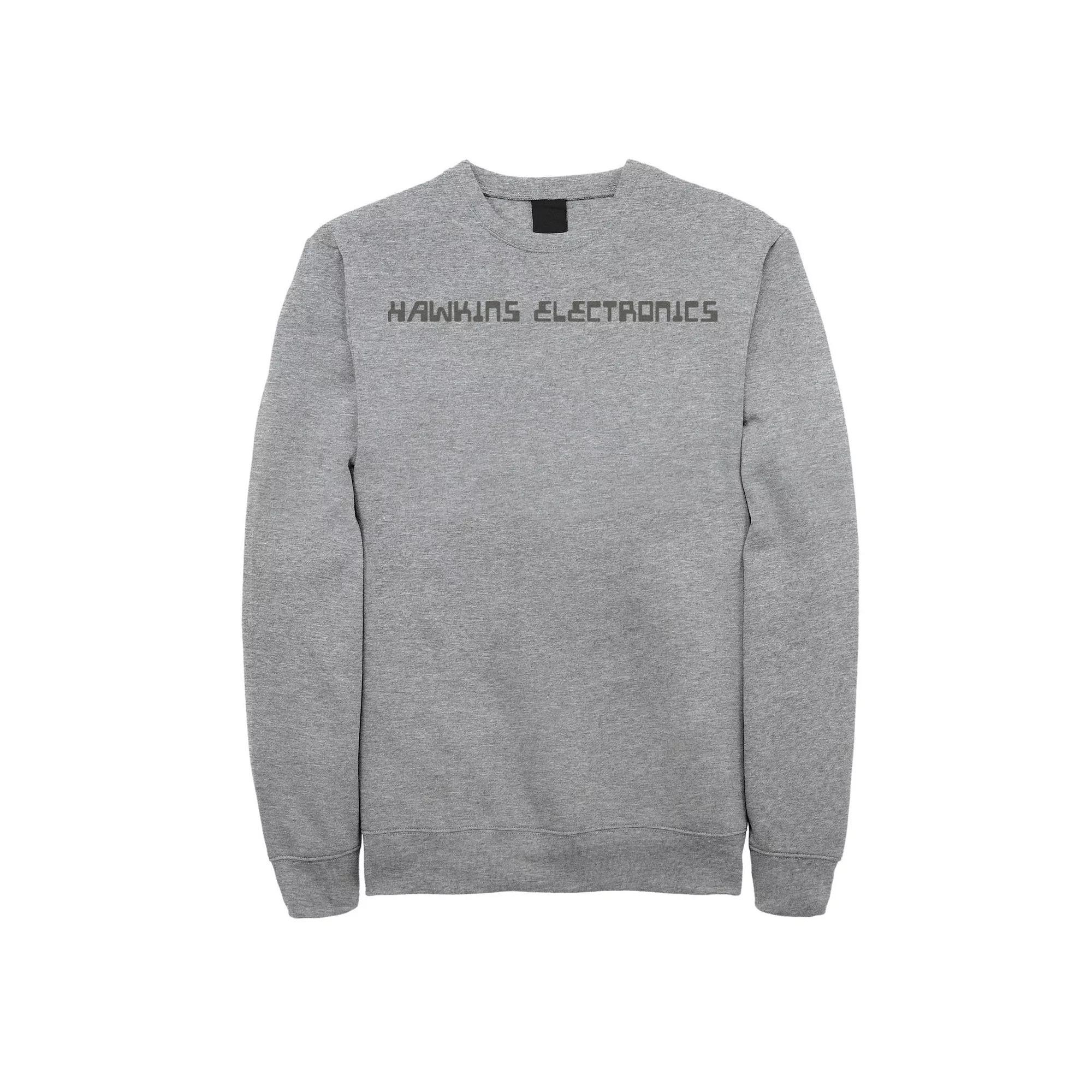 Mens Marvel City Skyline Logo Sweatshirt Athletic Grey Product Image