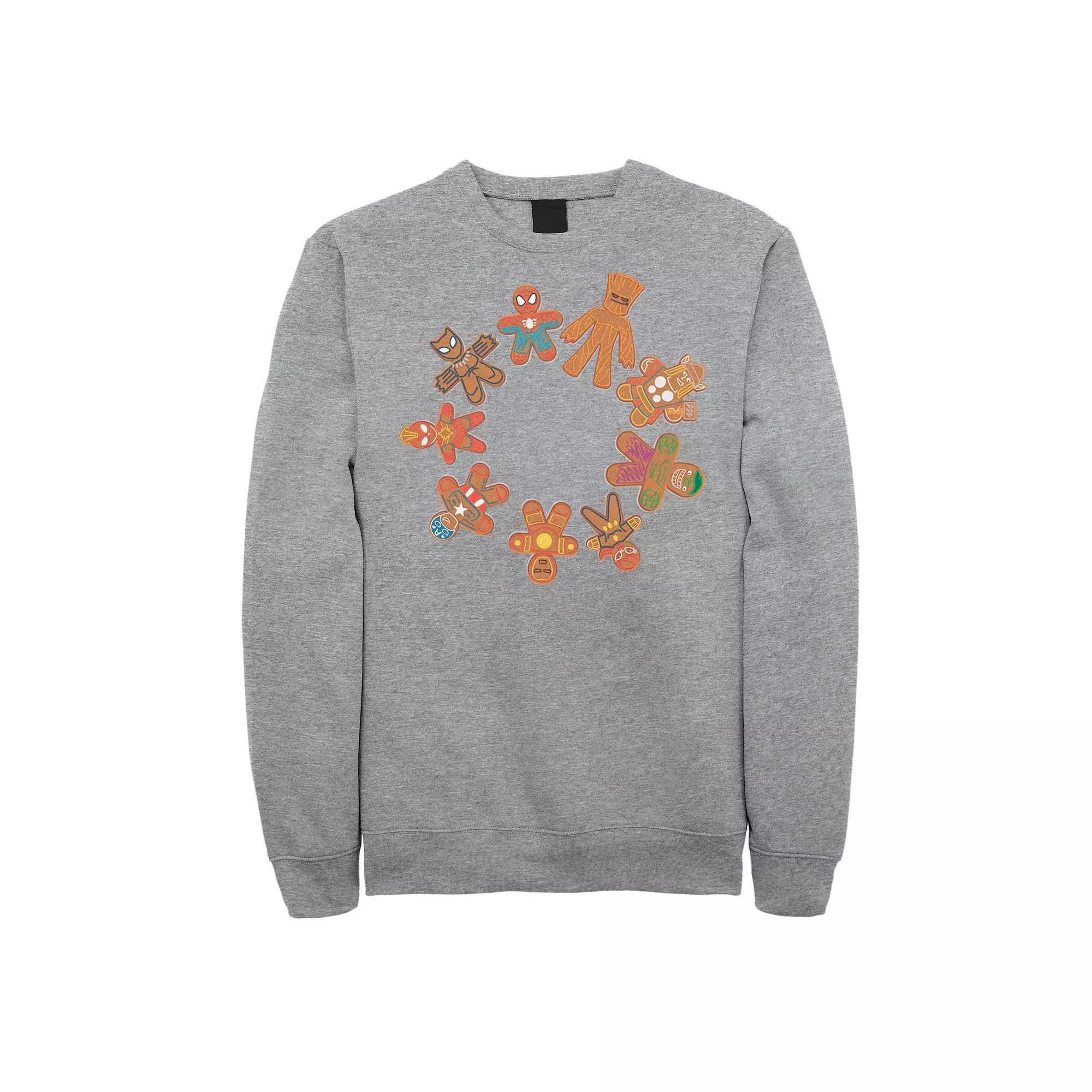 Men's Harry Potter Seven Horcrux Symbols Sweatshirt, Size: Small, Athletic Grey Product Image
