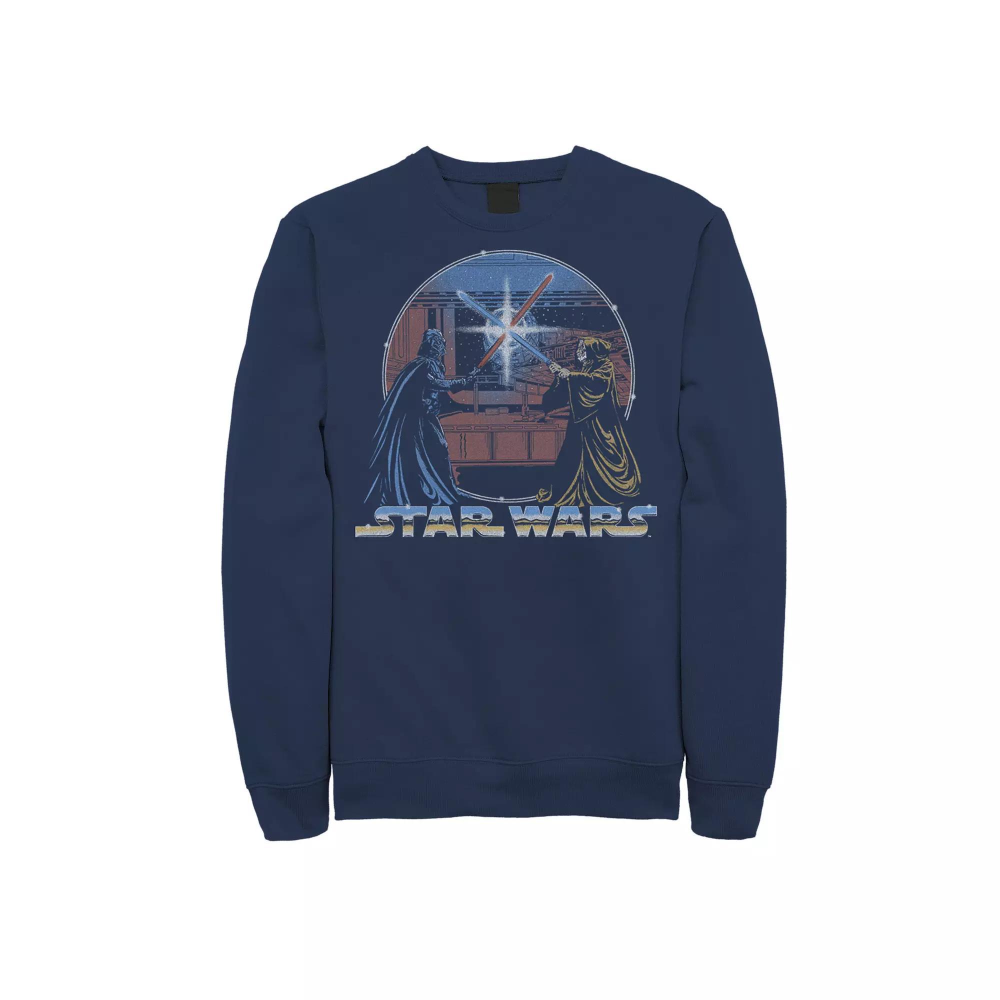 Men's Star Wars Astromech Droid BB-8 Vintage Gamer Fleece Tee, Size: XXL, Black Product Image