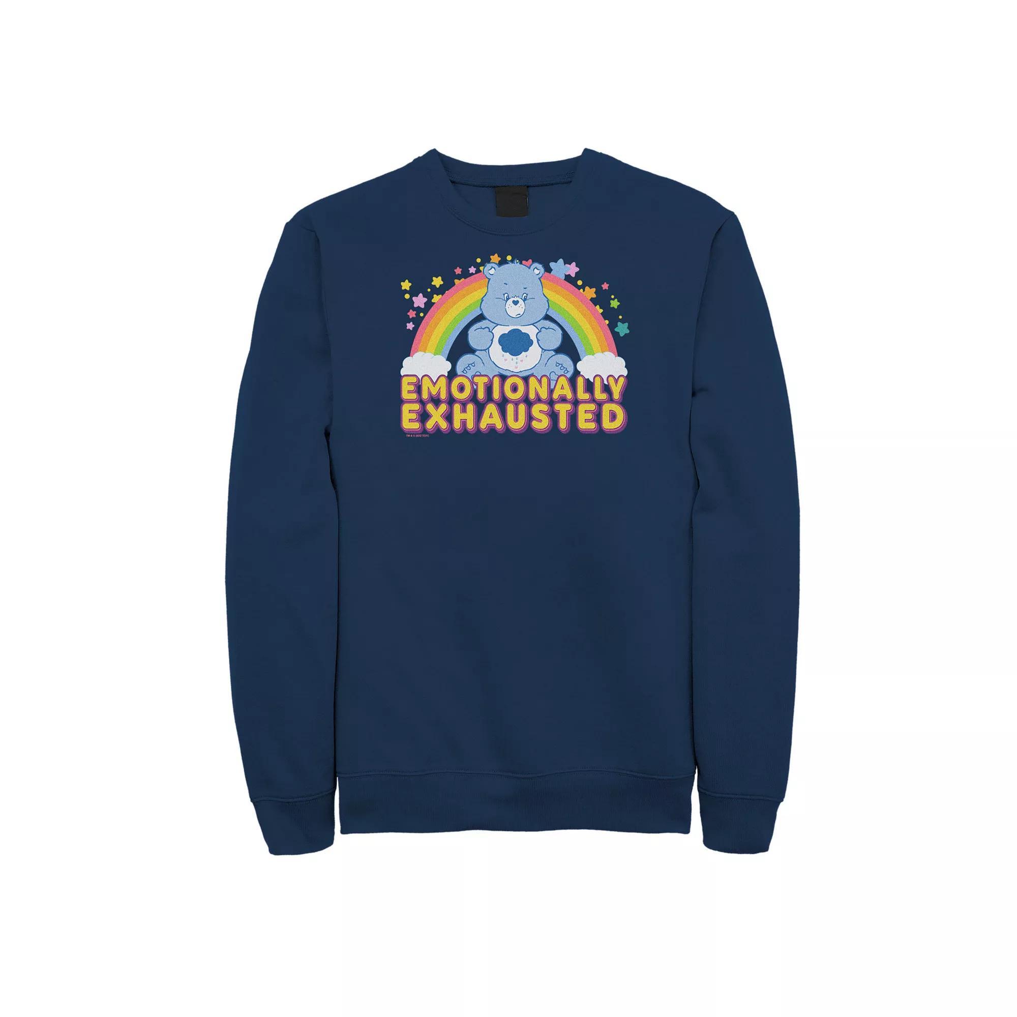 Disney / Pixars Toy Story Alien Mens Colorful Silhouette Stack Sweatshirt Blue Product Image