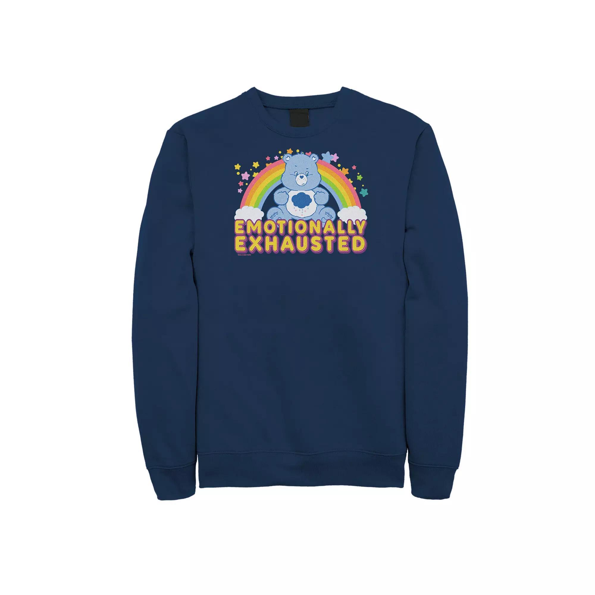 Disney / Pixars Toy Story Alien Mens Colorful Silhouette Stack Sweatshirt Blue Product Image