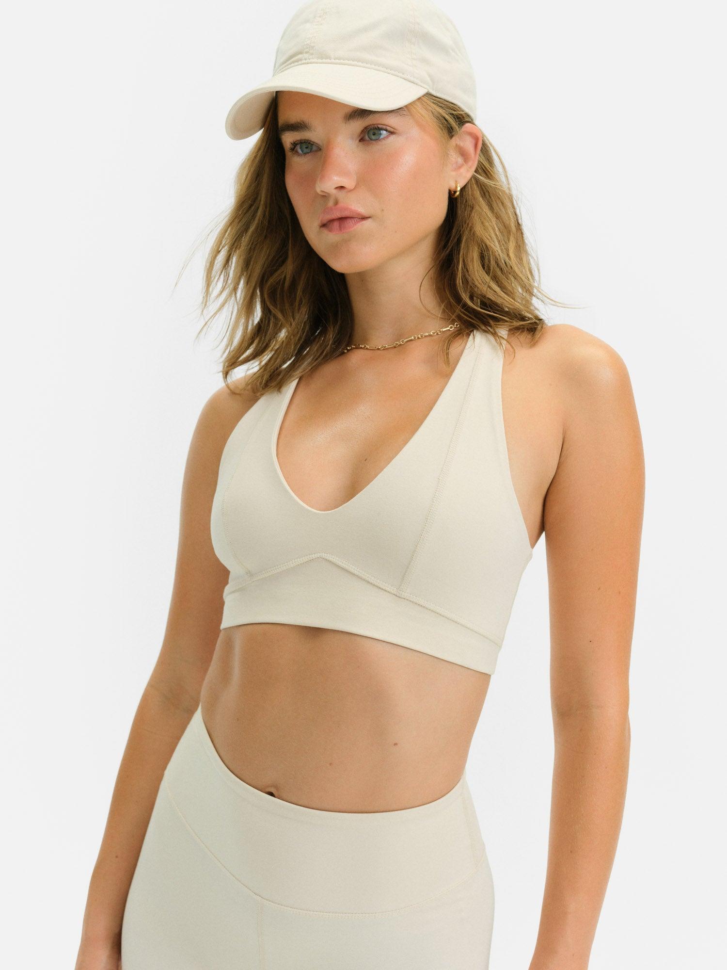 Organic Stretch V-Neck Bra Female Product Image